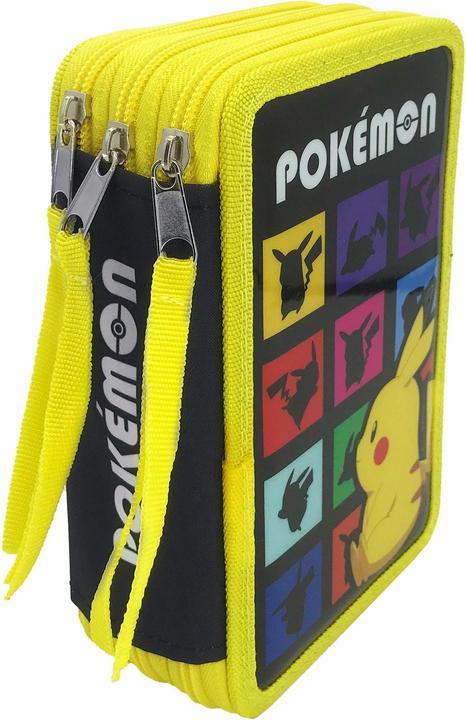 Immagine prodotto Triton POKÉMON Astuccio triplo per matite, 39 pz. ripieni