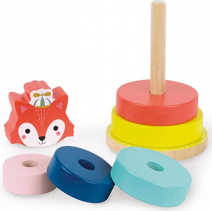 Actual product image Janod Stacking tower Fuchs