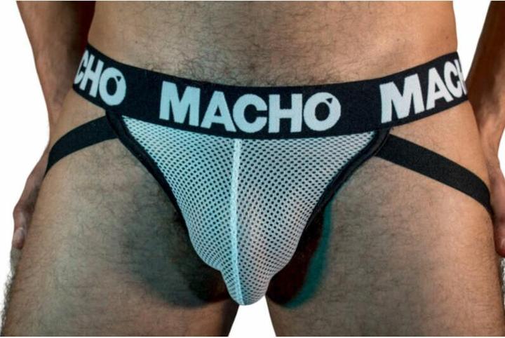 Macho Underwear MACHO - MX26X1 JOCK NET BLANC M (M)