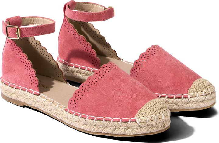 Actual product image Joe Browns Scalloped Edge Microsuede Espadrille Sandals (38)