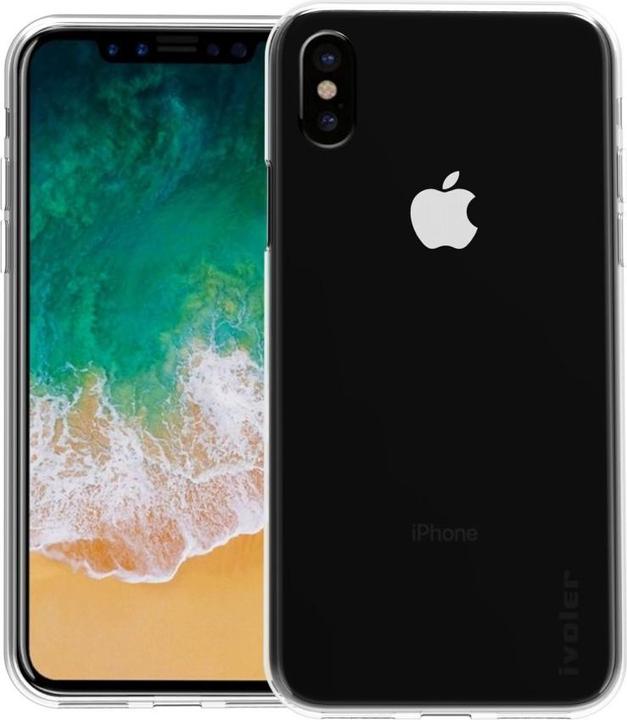 Actual product image Screenguard Apple iPhone X Flexible TPU Clear Case (Apple iPhone X)