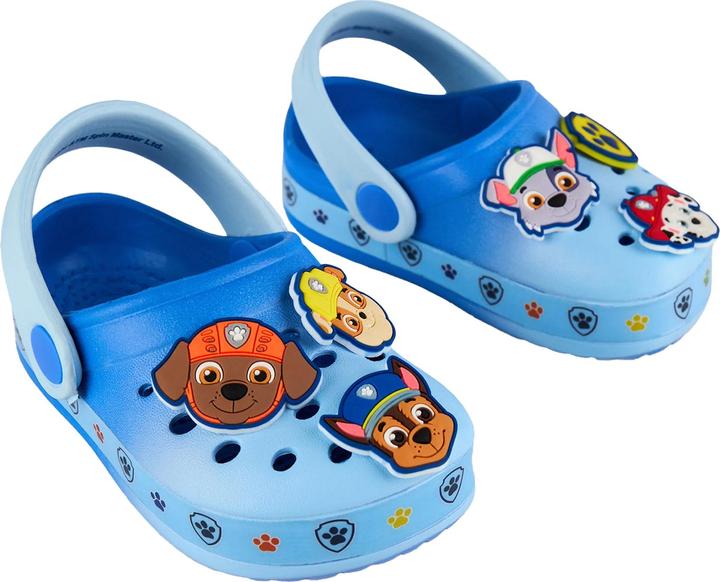 Actual product image Paw Patrol Boys Badge Clogs