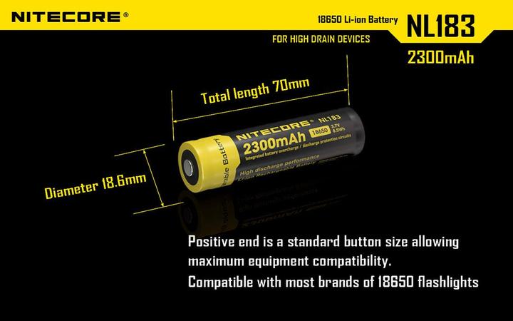 Immagine prodotto Nitecore Nl 183