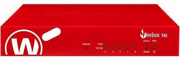 Actual product image Watchguard WGT Trade Up to WG Firebox T45PoE +5Y Basic Security Suite (EU)