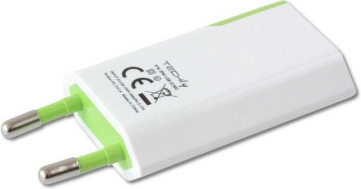 Produktbild Techly Slim USB charger 5V/1A (USB 2.0)