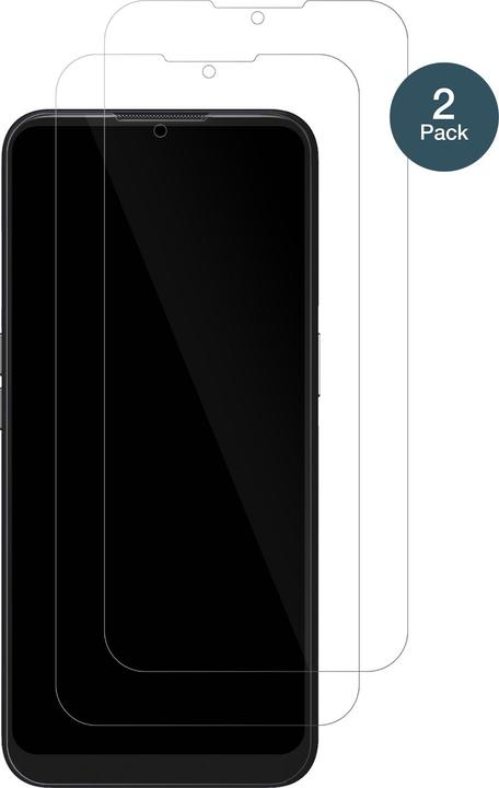 Actual product image Dipos Anti-Shock Screen Protector Clear (1 Piece, Doro 8200)