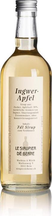 Actual product image Sirupier de Berne Ginger apple syrup 35 cl Le Fl.Depot Fr. 1.- (24 x 35 cl)