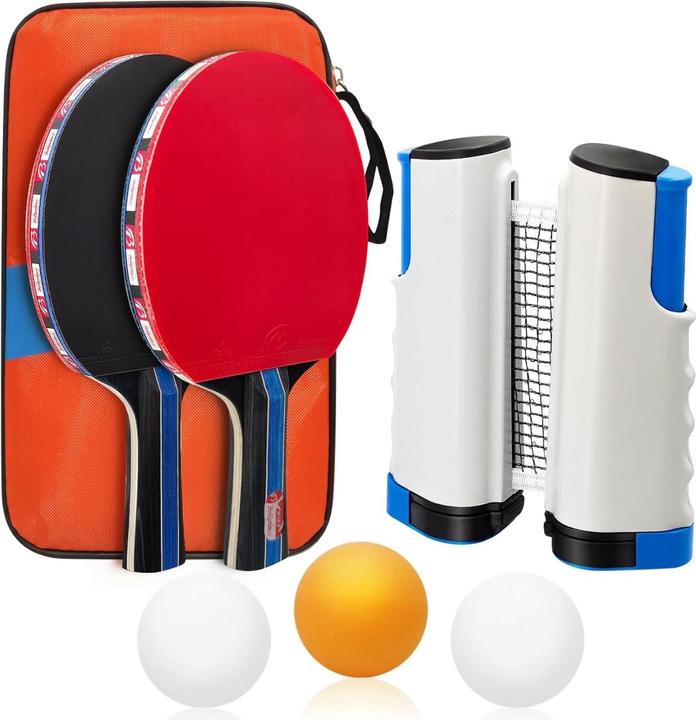 Actual product image Baozun Table tennis bat set with net