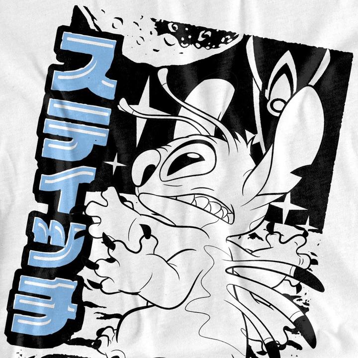 Actual product image Lilo & Stitch Childrens/Kids Stitch Anime T-Shirt (128)