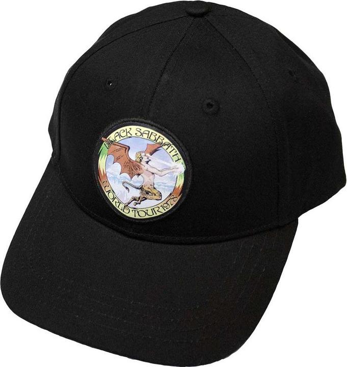 Actual product image Black Sabbath Unisex Adult World Tour 1978 Baseball Cap (One size)
