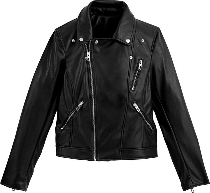 La Redoute Collections Bikerjacke aus Kunstleder