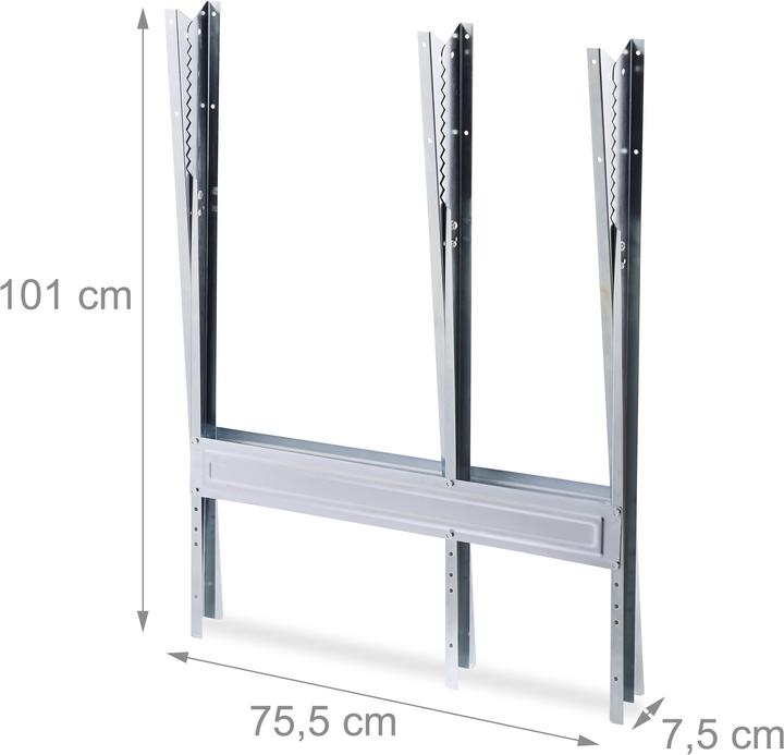 Produktbild Relaxdays Sägebock (75.50 cm, 81 cm)