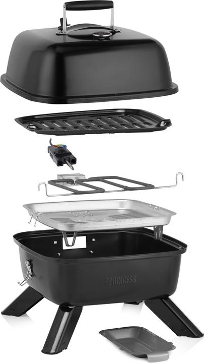 Immagine prodotto Princess Griglia ibrida (2 kW)