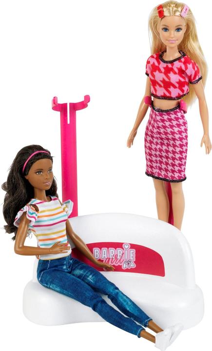 Actual product image Theo Klein 5721 Barbie - "Happy vibes" beauty studio (46 x 46.5 x 54 cm)