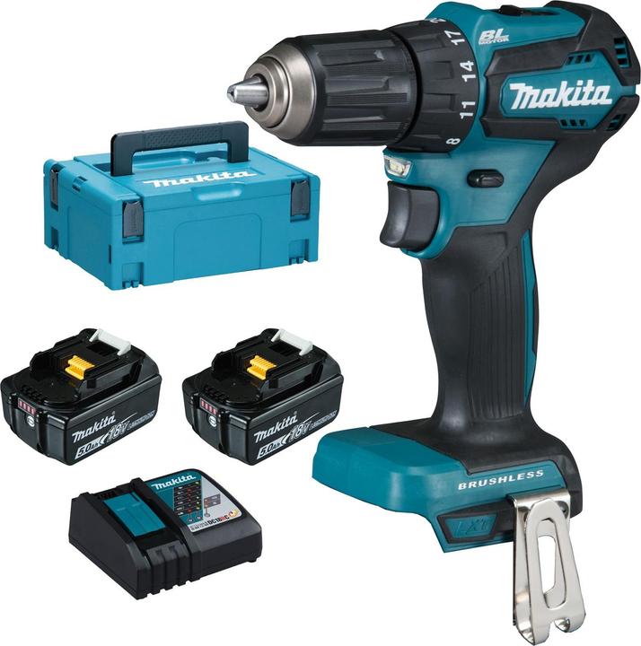 Actual product image Makita Ddf483rtj (Rechargeable battery operated)