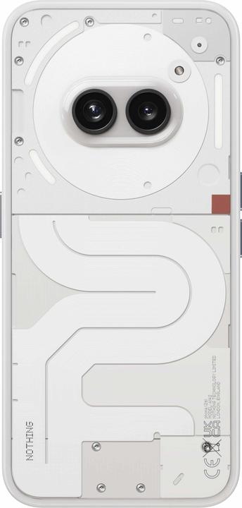 Produktbild Nothing Phone (2a) (128 GB, Weiss, 6.70", Dual SIM, 50 Mpx, 5G)