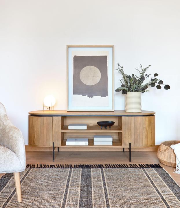 Actual product image Kave Home Licia (43 x 160 x 56 cm)