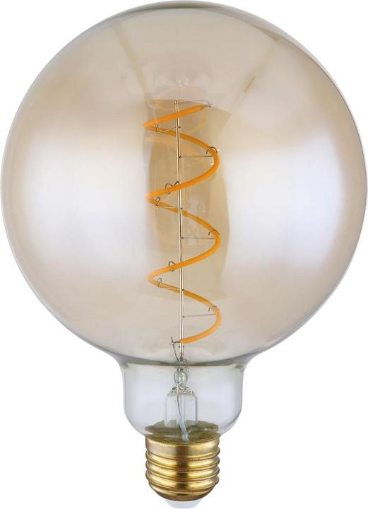 Actual product image Globo LED bulb brass 1xE27 LED Duban (E27, 4 W, 200 lm, 1 x, G)