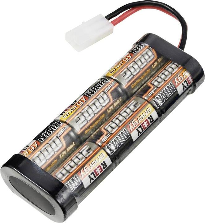 Reely Pacco batteria per modelli (NiMh) 7,2 V 2000 mAh Numero di celle: 6 Stick Tamiya (7.20 V, 2000 mAh)