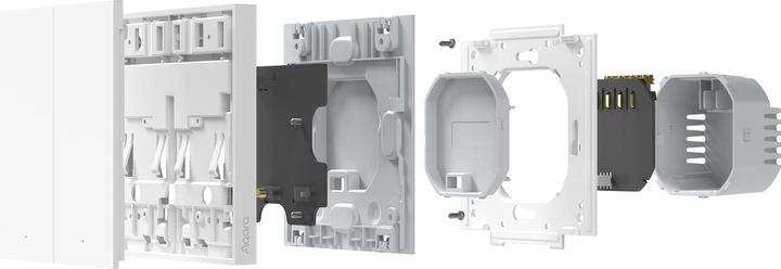 Produktbild Xiaomi Smart Wall Switch H1 Weiss No Neutral, Single Rocker (Zigbee)