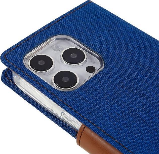 Actual product image Goospery Canvas Diary Series (Apple iPhone 14 Pro Max)