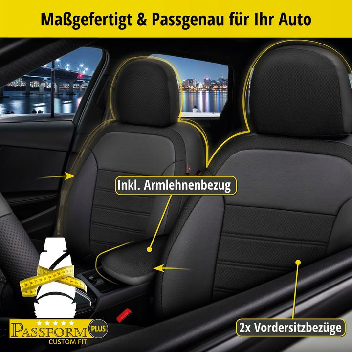 Actual product image Walser Seat cover for Hyundai ix35 (LM, EL, ELH) 08/2009-today, 2 single seat covers
