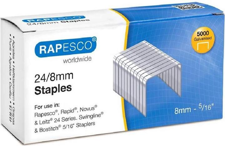 Actual product image Rapesco Staples type 24 / 26 (5000 x)