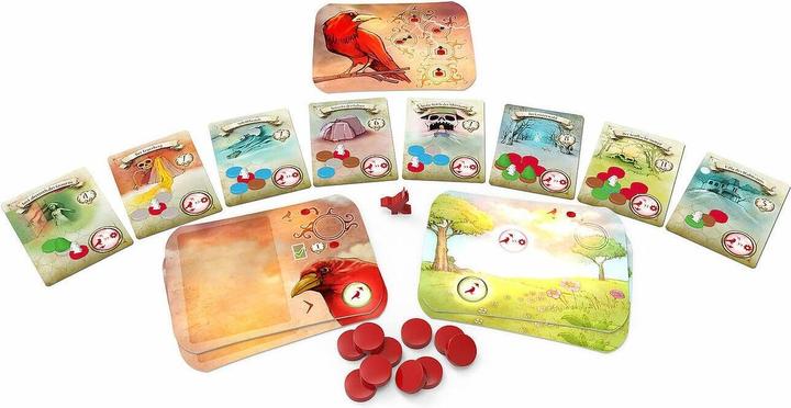 Image du produit Dreamscape Le corbeau rouge (Allemand)