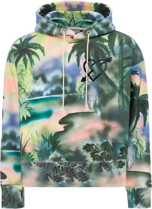Palm Angels Cotton Hooded Sweatshirt (L)