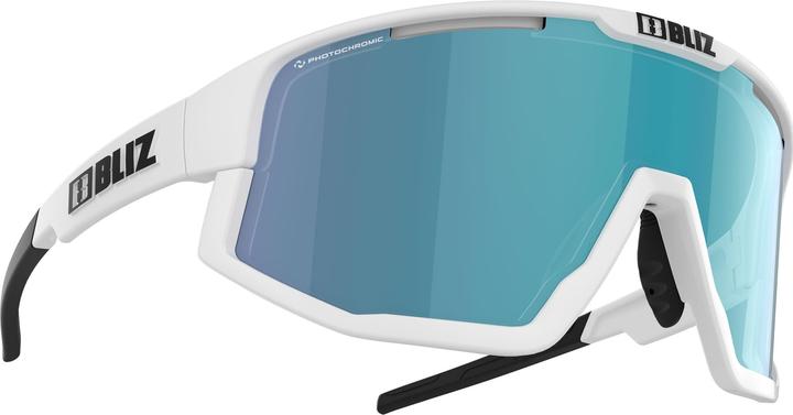 Produktbild Bliz Fusion Nano Optics Matt Brown w Blue Multi Cat 1-3 (matt white, Brown w Blue Multi Photochromic)
