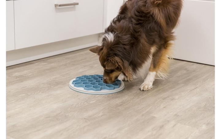 Immagine prodotto Trixie Tappeto per l'alimentazione lenta dell'alveare, Ø 30 cm, blu