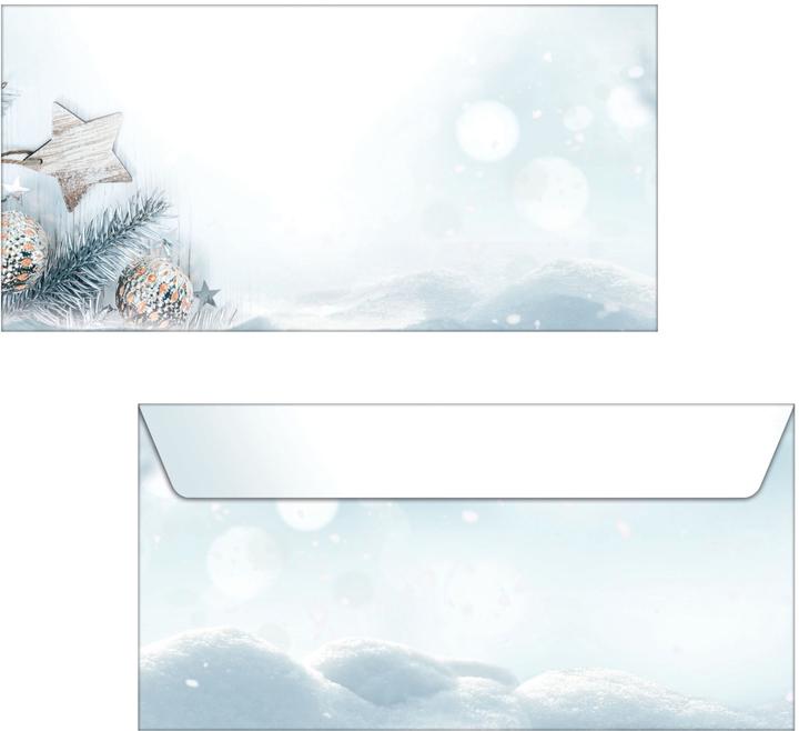 Image du produit Sigel Couvert Snow Star Christmas, 25 pièces (11 x 22 cm, 25 x)