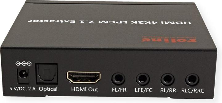 Image du produit Roline Extracteur audio HDMI 4K2K LPCM 7.1
