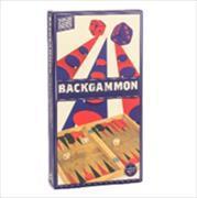 Actual product image Professor Puzzle Backgammon (Engels) (English)