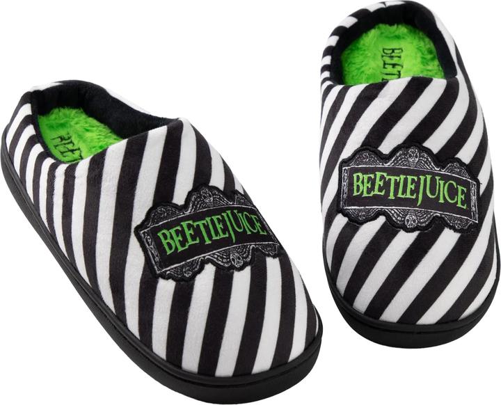 Beetlejuice Pantoffeln Logo