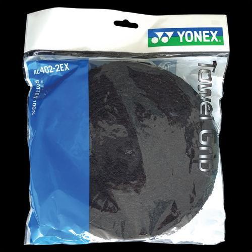 Yonex AC402-2 grosse Rolle Frotté-Grip schwarz