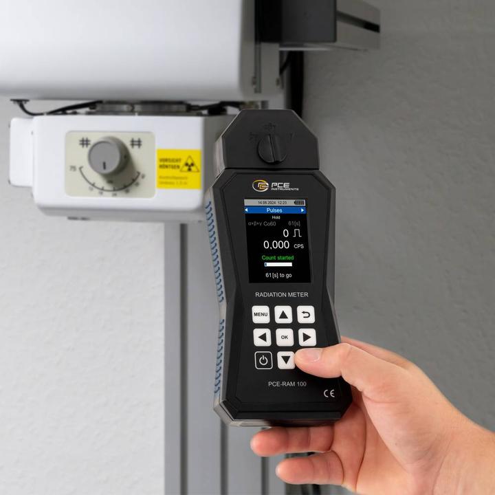 Produktbild PCE Instruments PCE-RAM 100 Geigerzähler Strahlung: Gamma, Alpha, Beta akustisch