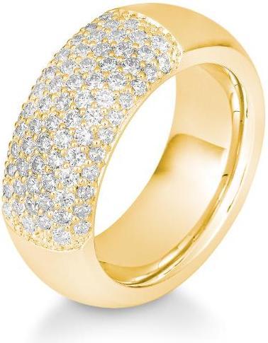 Actual product image Breuning RING - BRILL. 1,134 Ct. G/if (53, 750/18 K Gold)