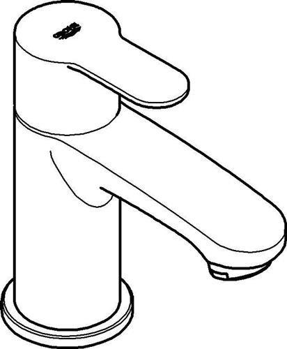 Produktbild Grohe Eurostyle Cosmopolitan Standventil XS-Size
