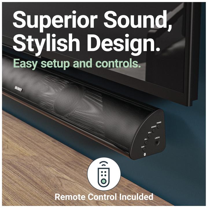 Actual product image Majority Snowdon 2 Soundbar - ingebouwde Subwoofer - AKTIE! (120 W, Stereo)