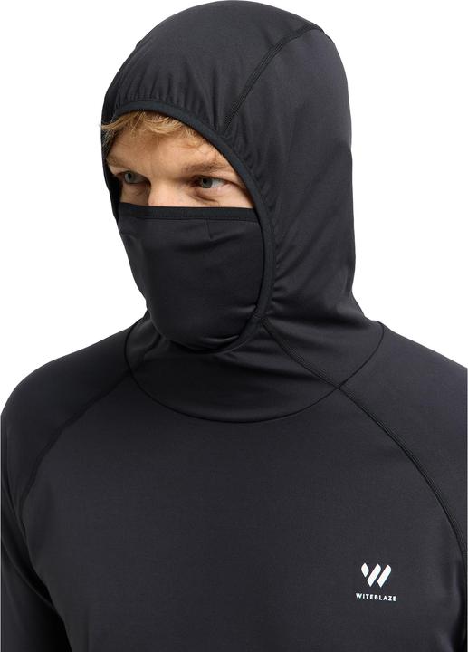 Immagine prodotto Witeblaze ANAKA Camicia a maniche lunghe da uomo, nera XXL (XXL)