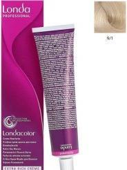 Actual product image Londa Cream hair color Color 9/1 light blond ash (1, 9)
