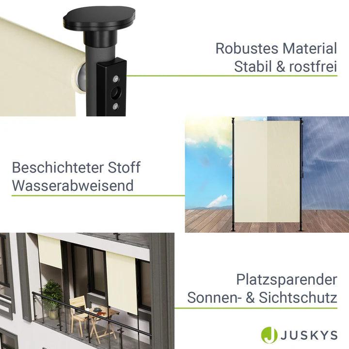 Actual product image Juskys Senkrechtmarkise Barbados (1.20 m)