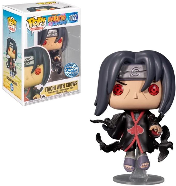 Produktbild Funko Pop! Naruto : Itachi With Crows Exclusive (EXM)