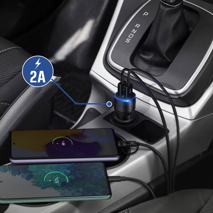 Actual product image Samsung dual car charger