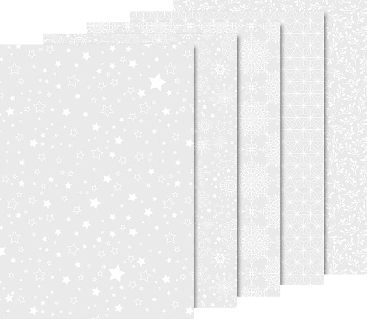 Produktbild Heyda Transparentpapier Weihnachten 10 Blatt, A4, Weiss