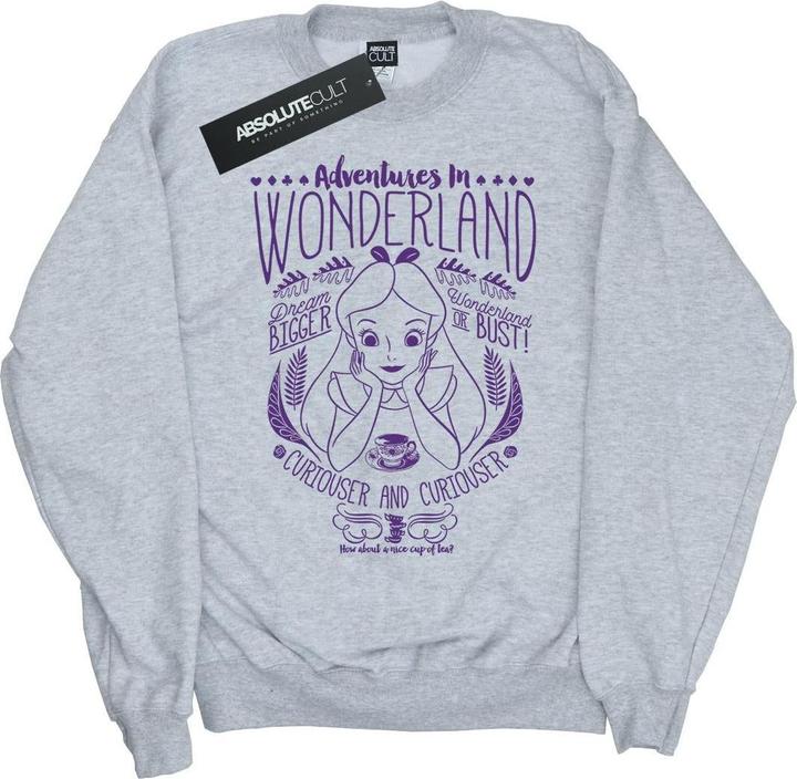 Immagine prodotto Disney Felpa da ragazzo Alice In Wonderland Adventures (152, 158)