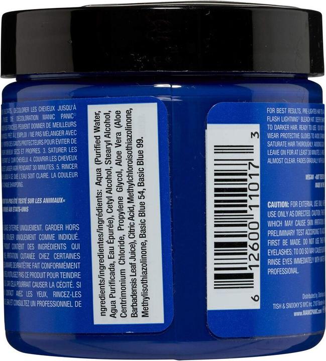 Actual product image Skybound High Voltage Classic Hair Dye Bad Boy Blue 118ml (Bad Boy Blue)