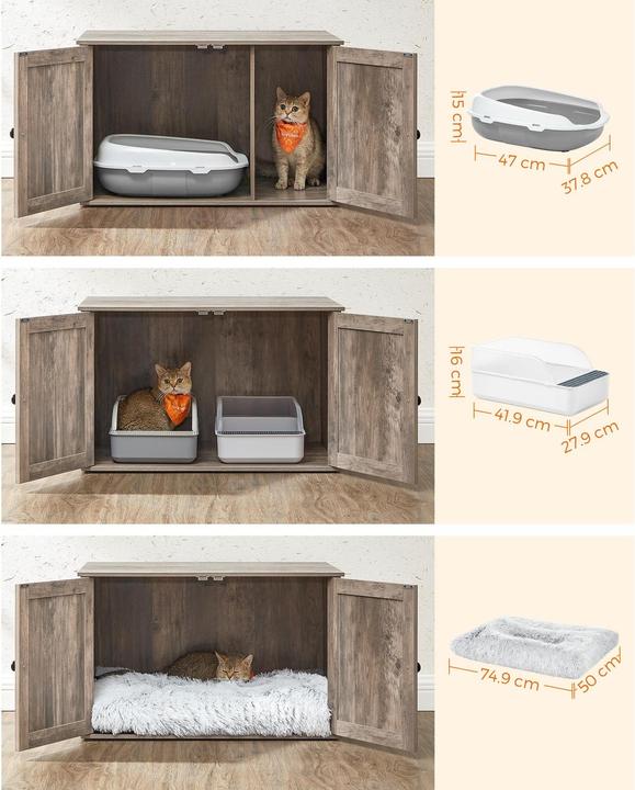 Produktbild Feandrea Mr. Kittens (Katzenklo geschlossen)