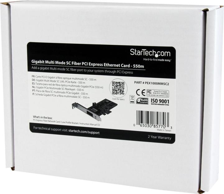 Image du produit StarTech PCI Express Network Card (Mini PCI Express)